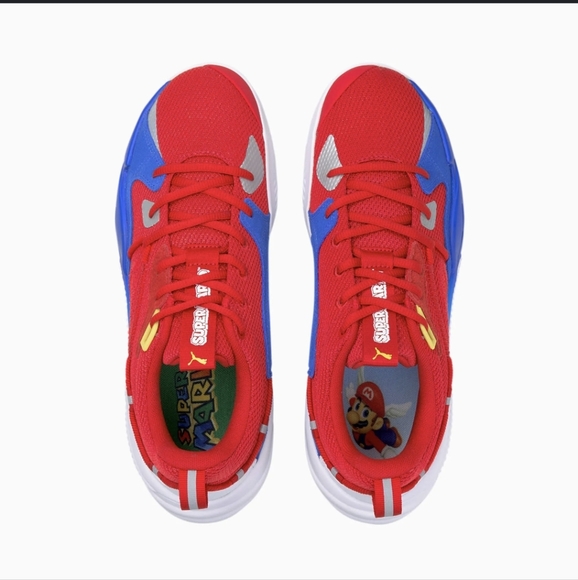 Puma baskets RS-Dreamer Super Mario 64 shoes for kids size 4.5 - Picture 2 of 14